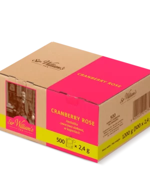Herbata Sir William's Tea Cranberry Rose 500 szt.