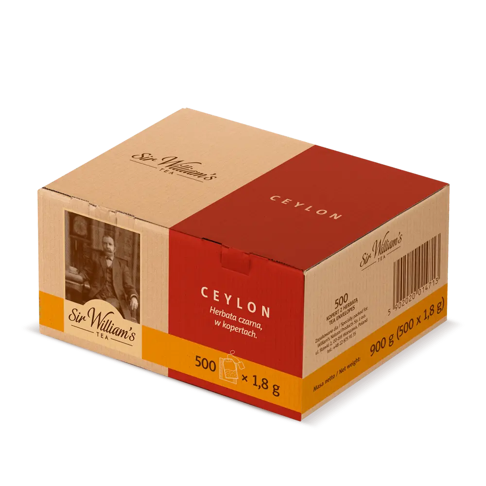Herbata Sir William's Tea Ceylon 500 szt.
