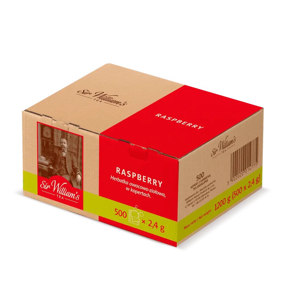 Sir William's tea Raspberry 500 sztuk