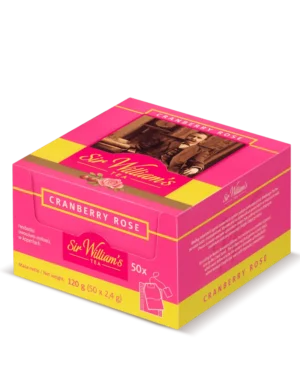 Herbata Sir William's Tea Cranberry Rose 50 szt.