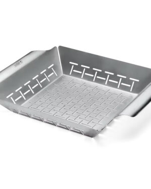 Kosz do grillowania ze stali szlachetnej duży 6434