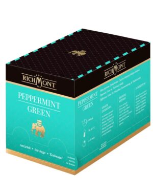 Herbata Richmont Peppermint Green 50 kop.