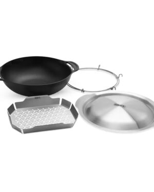 Wok i koszyk do gotowania na parze Weber Crafted 7607