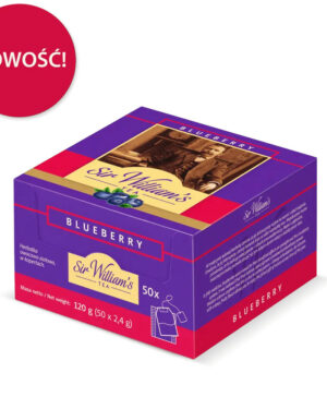 Herbata Sir Wlliam's Tea Blueberry 50 szt.