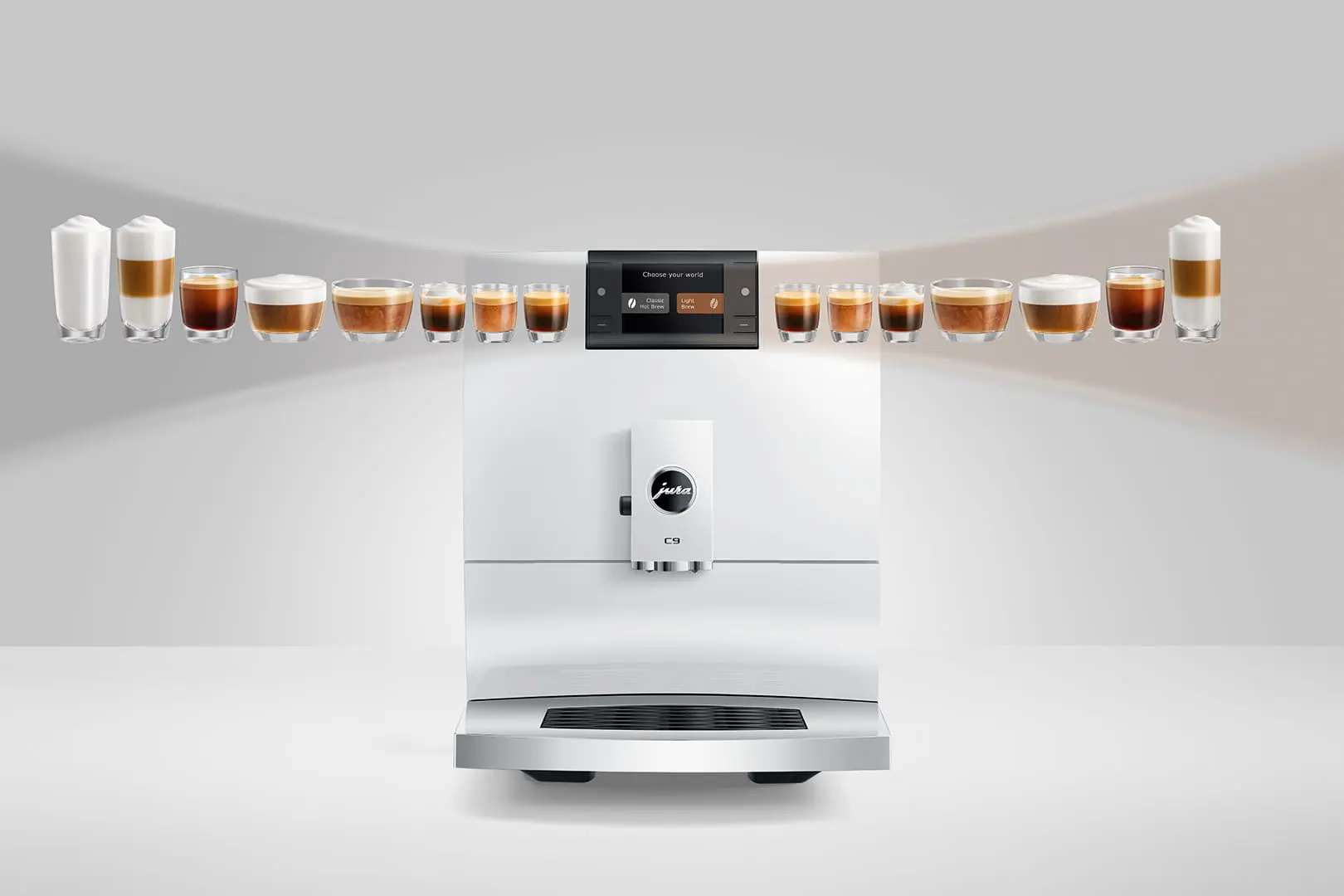 Jura C9 Piano White (EA) - obrazek 5