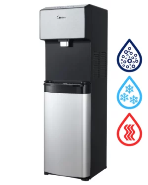 Midea JS1844S SODA PLUS SILVER Wolnostojący dystrybutor wody