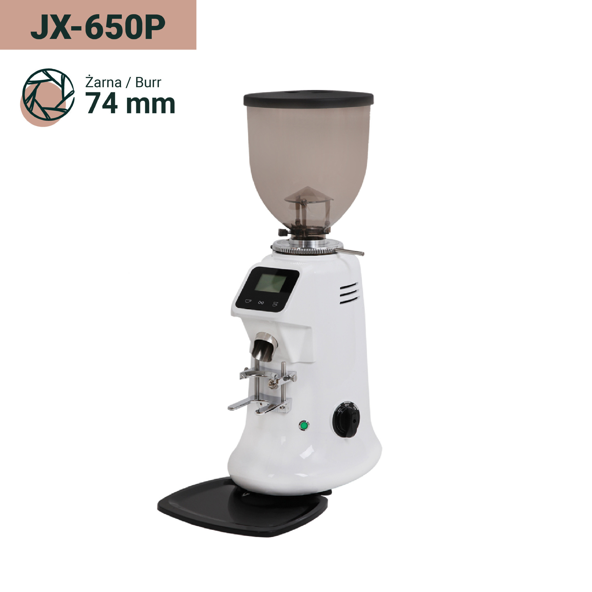 JX-650P White (żarna 74mm) Coffee Format